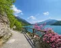 Jezero Ledro v pedálech