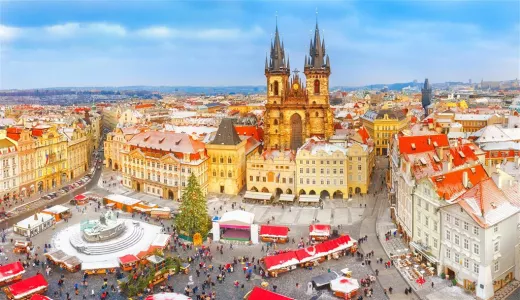 Predvianočná Praha