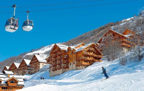 Rezidencia Hameau et Chalets de la Vallée d´Or
