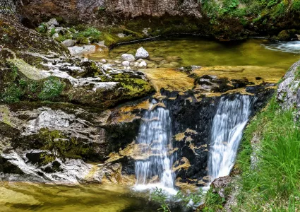 Tiesňavy - Wasserlochklamm a Mendlingtal
