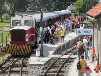Čierny Balog, Čiernohronská železnička a Lesnícky skanzen