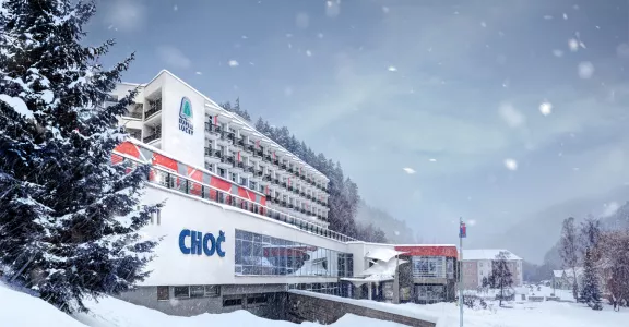 Kupeľný hotel Choč