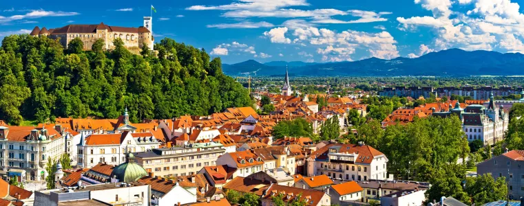 Ľubľana a perly Slovinska