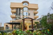 Sunset Hotel by Seaside