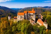 Hrad Pernštejn a kláštor Porta Coeli