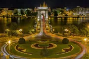 Predvianočná Budapešť z východu